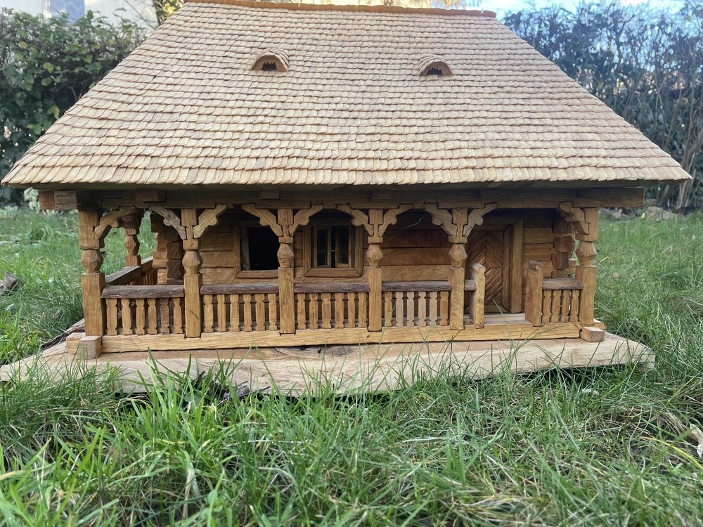 Macheta casa traditionala miniatura