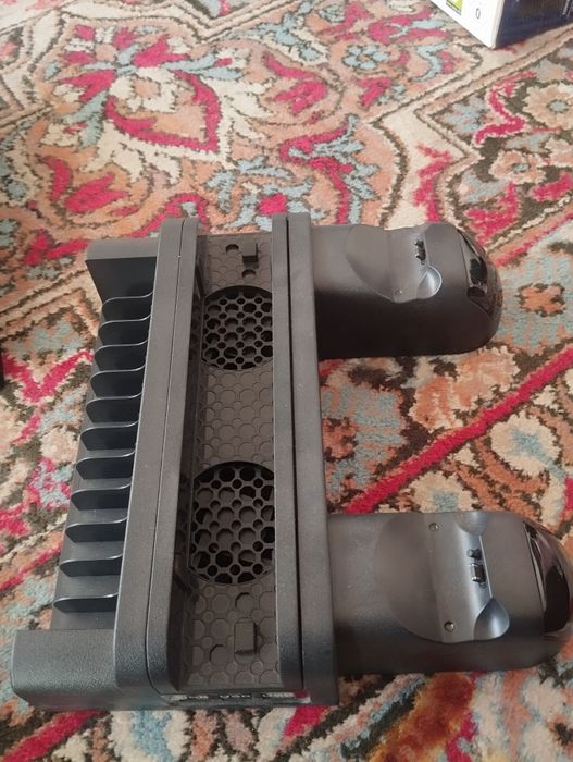 Playstation uchun kulerli podstavka+jostik zarydka