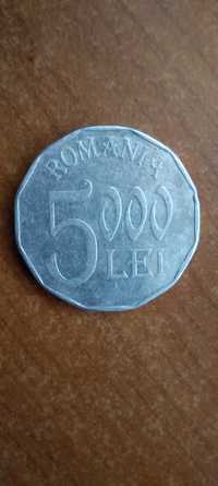 Moneda rara 5.000 lei