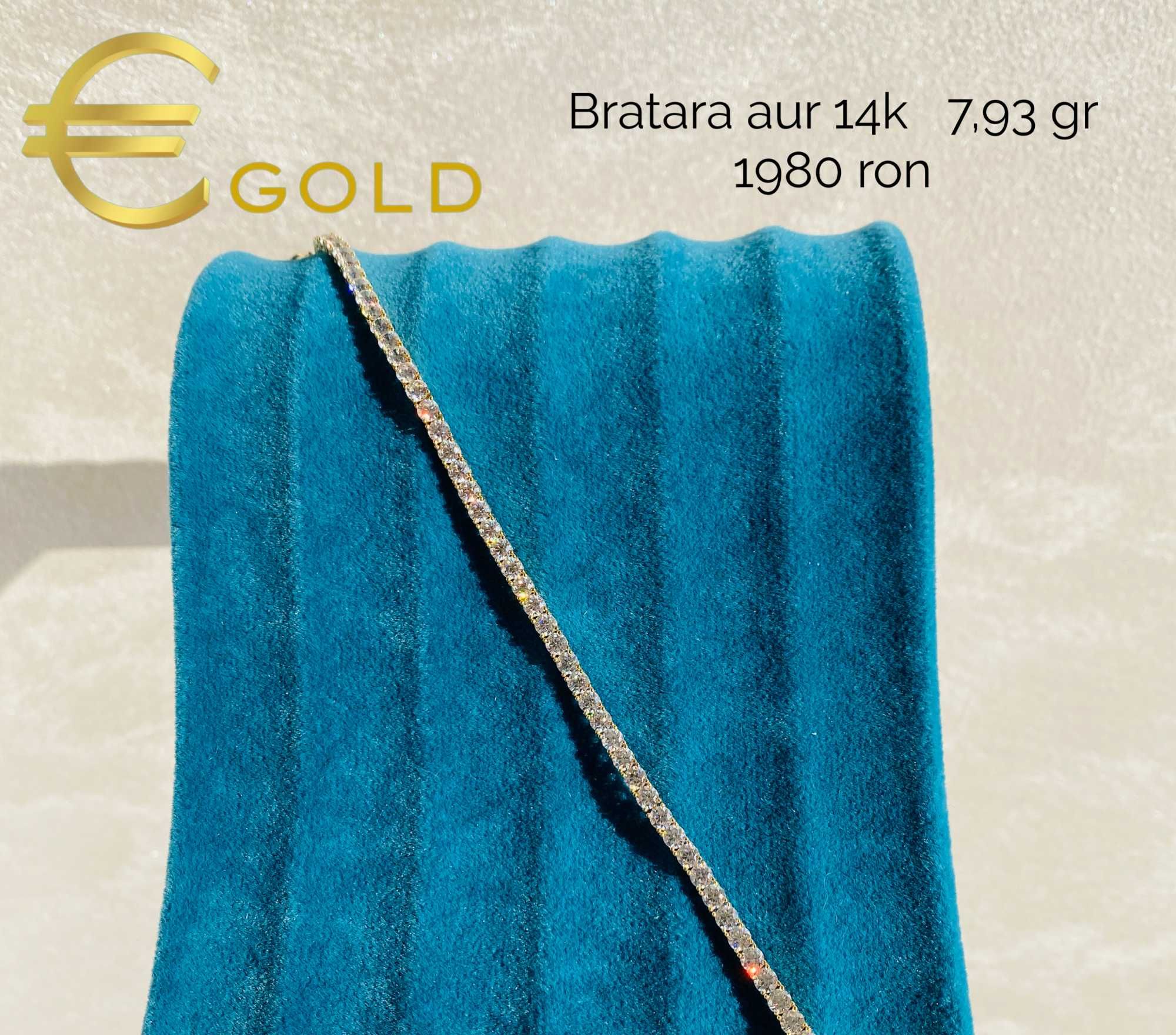 (3138) Bratara Aur 14k 7,93g Bijoux Euro Gold Galati