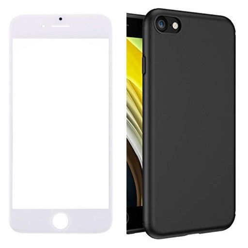 Iphone 8 8 Plus - Husa Premium + Folie Sticla Tempered 21D