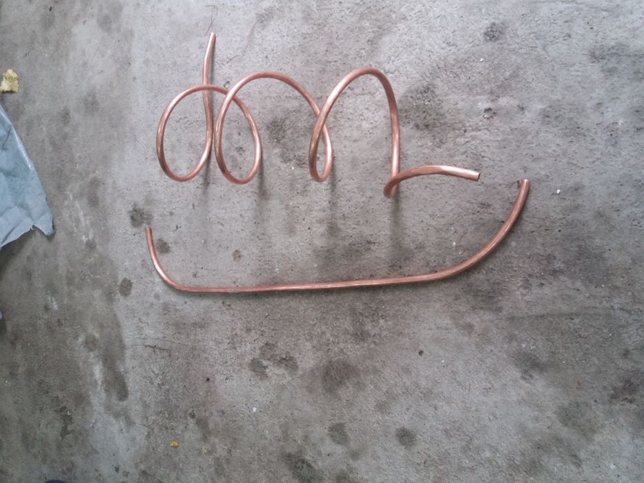 Vand serpentine pentru cetrale sau cazne cupru inox