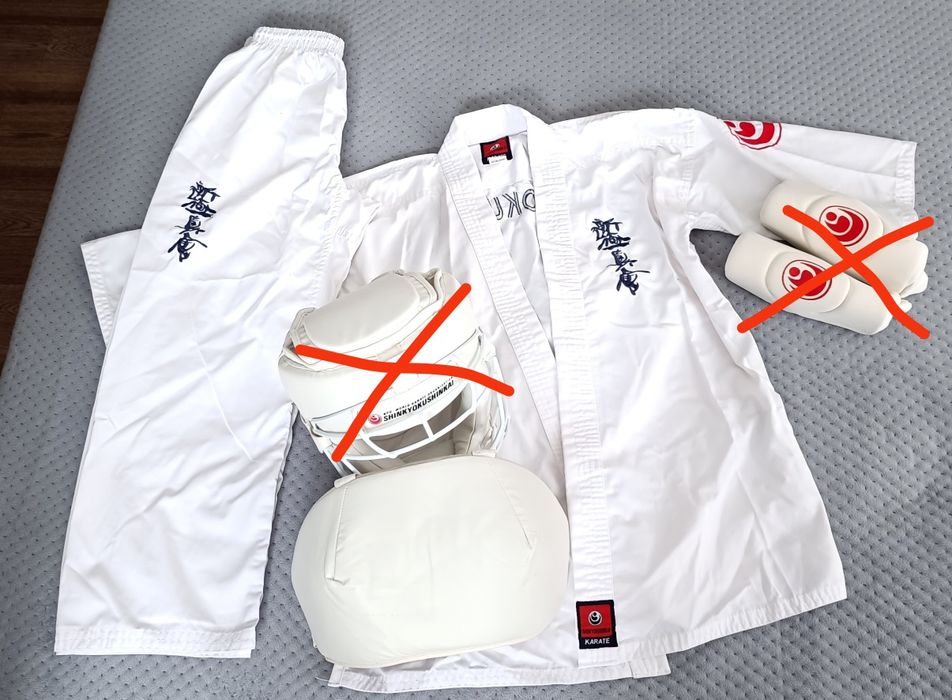 Кимоно шинкиокушинкай каратэ амуниция нагрудник