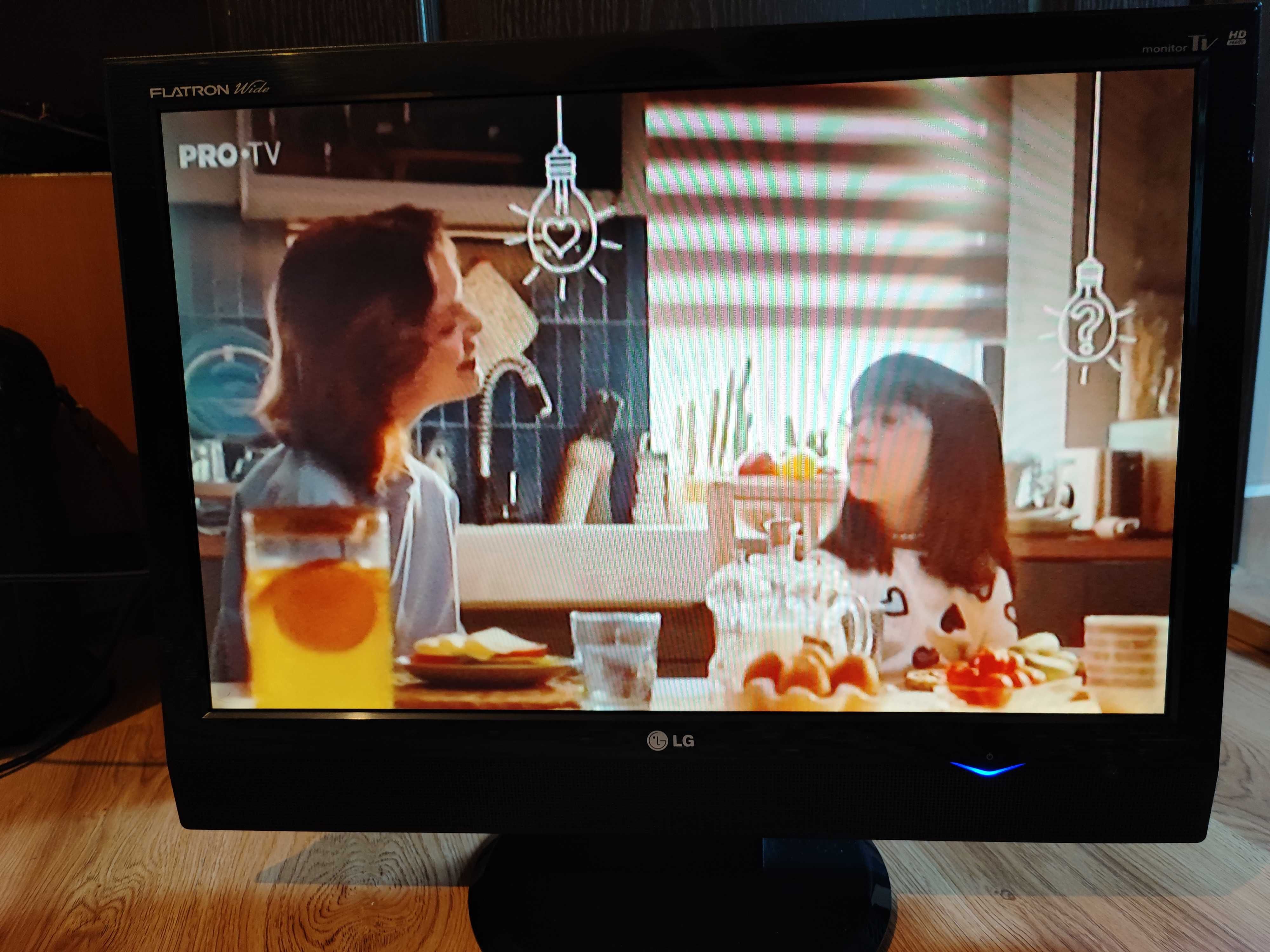 televizor / monitor Lg lcd 56cm stereo cu telecomanda