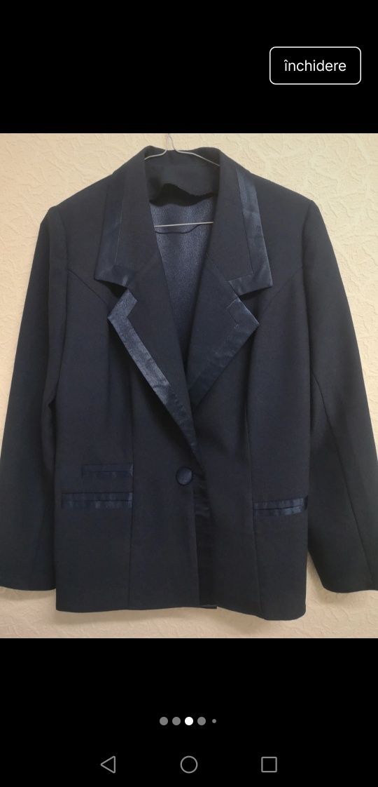 Costum damă bleumarin 4 piese