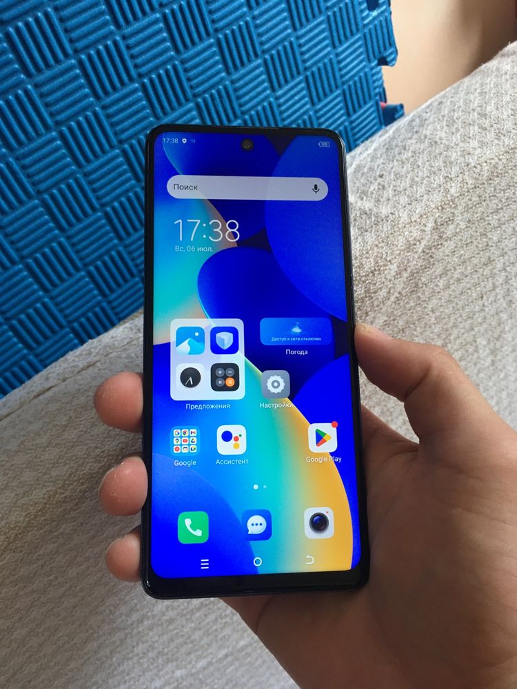 Tehno Spark 10 Pro 128гб озу8гб полный оригнал катпайт жаксы
