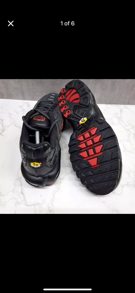 Nike TN Air Max Plus Metal Mesh "Black / Red"