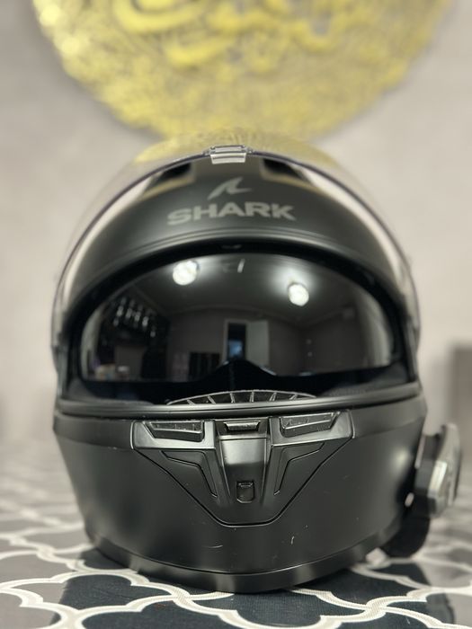 Мотошлем Shark D-skwal 3 с мотогарнитурой harman kardon