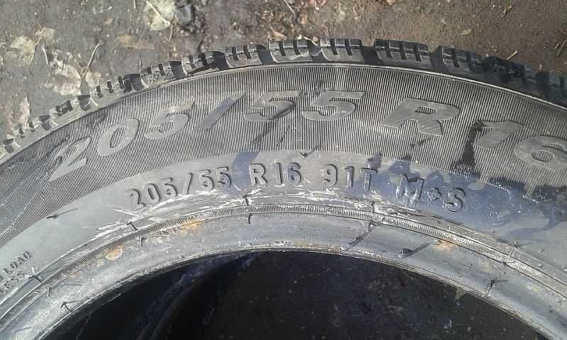 Шины 205/55 R16 - "Pirelli" (Италия), всесезонные.