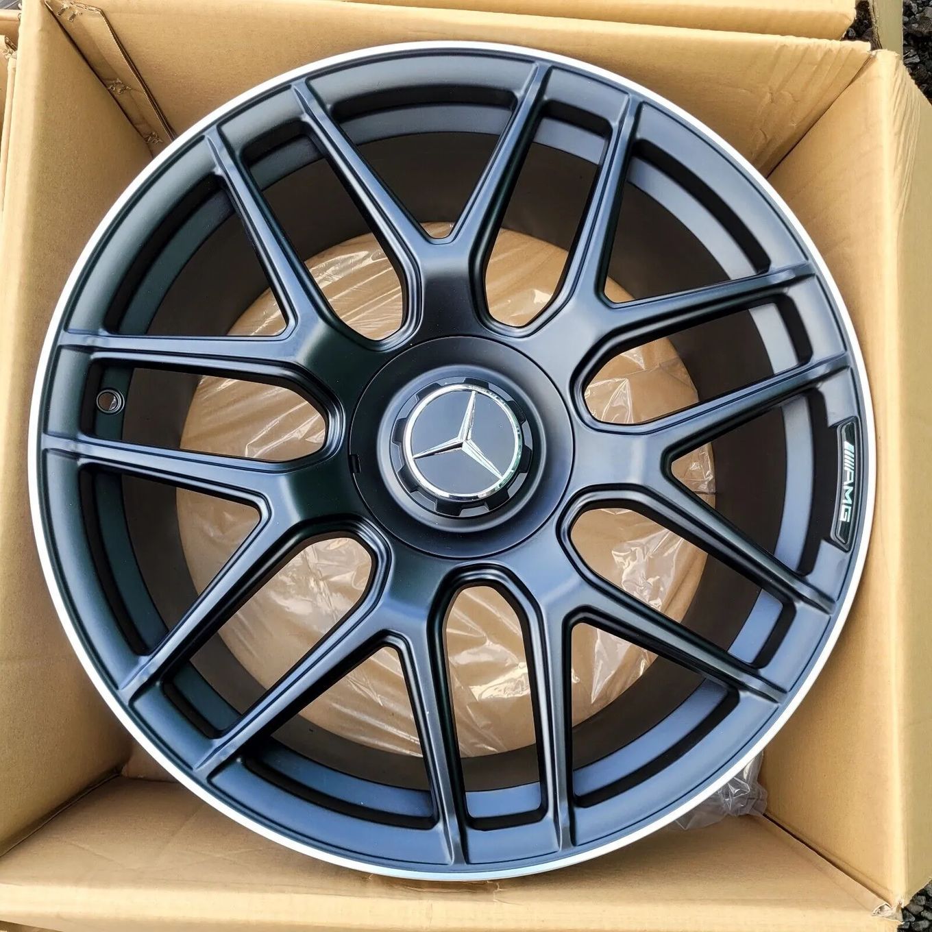 Jante Mercedes 20 R20 Model AMG Negru R20 W222 W221 W212 W204 W205 CLS W212 W222 W213 GLE GLC