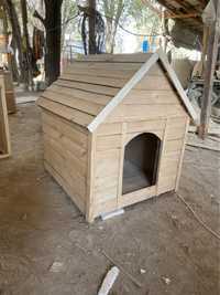 Собачный дом бутки Вальер для собак Деревянная будка Вольер Алабай