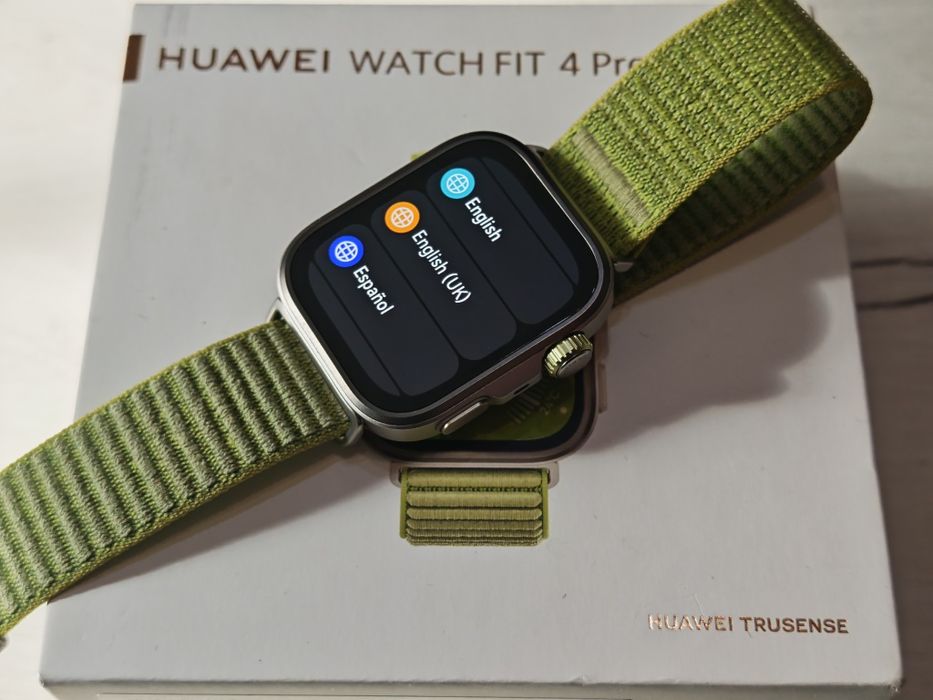 Като нов Huawei Watch Fit 4 Pro Green Гаранция