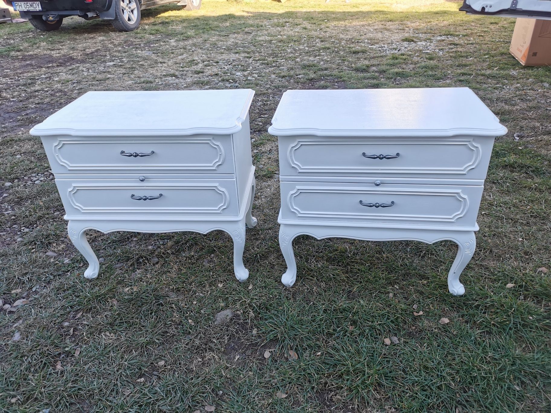 Set Comoda si Noptiere - Mobilier Lemn Masiv - Mobila Germania