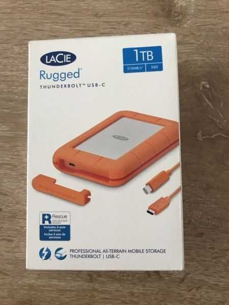 SSD LaCie Rugged Thunderbolt USB-C 1TB (STFS1000401)