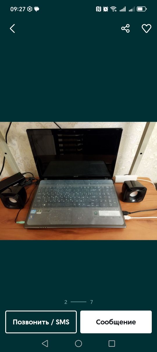 Ноутбук Acer core i5