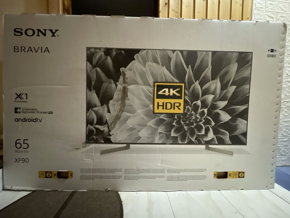 Sony 65” Ultra HD 4K Smart TV BRAVIA XF90