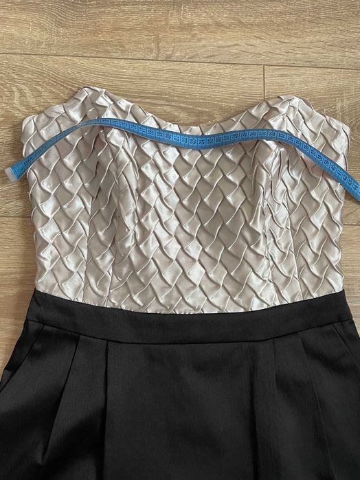 Rochie de ocazie tip corset si fermoar la spate Gorgeous S