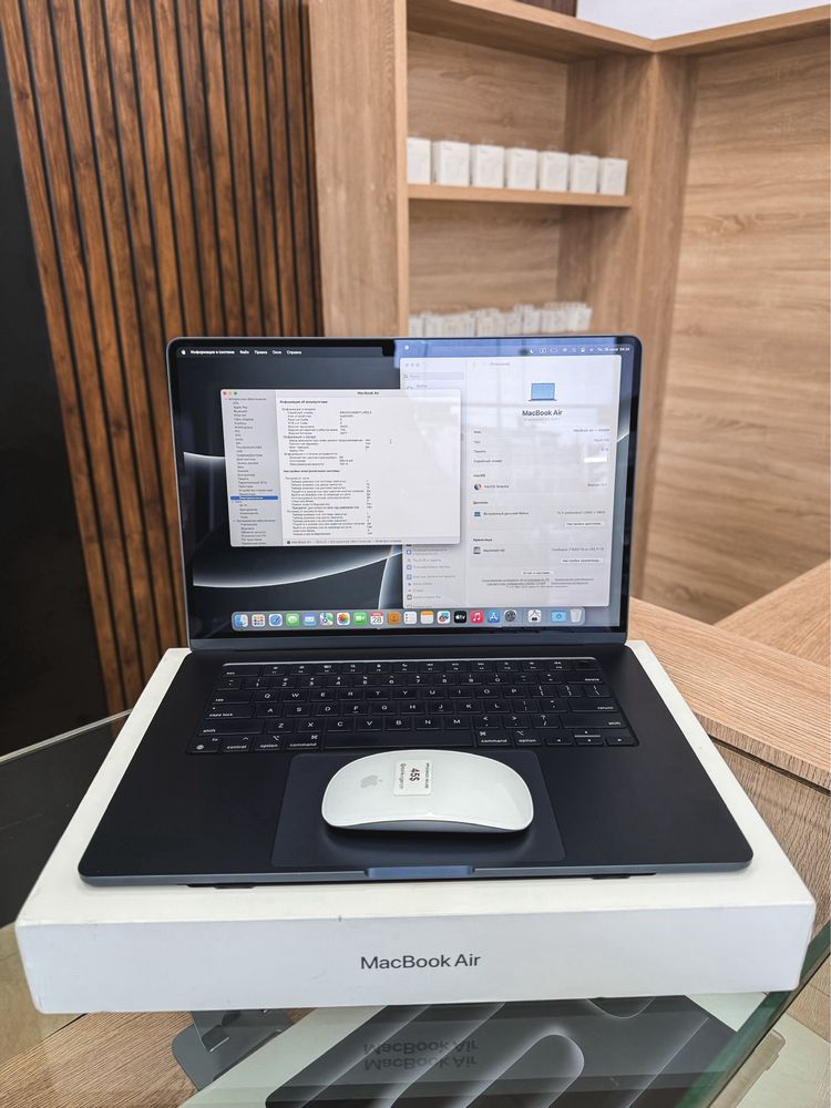 MacBook Air M3 15inch 8/256GB 100% Full Box