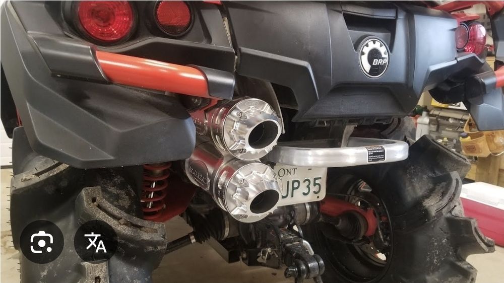 Evacuare rjwc can am outlander