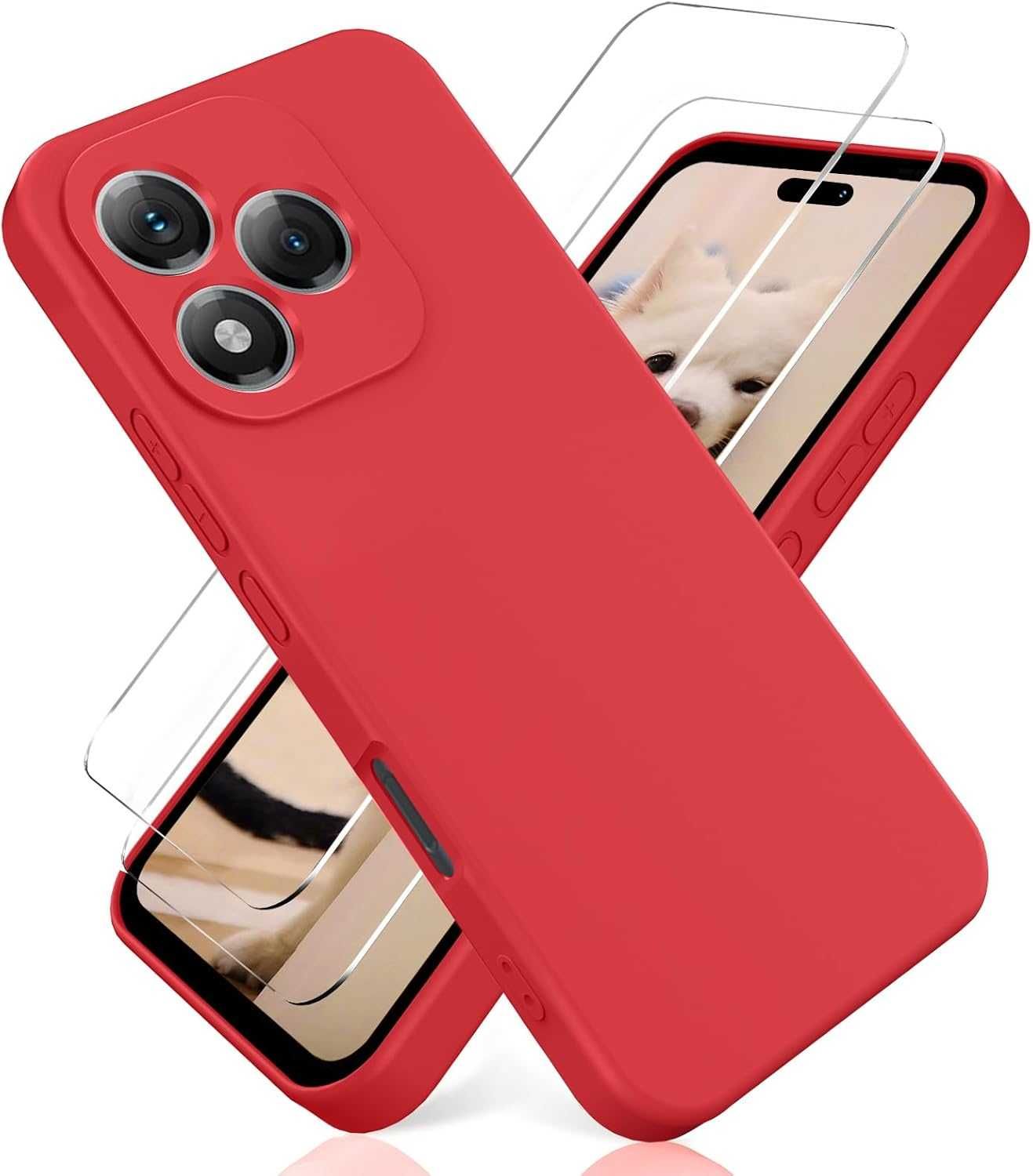 Матов Силиконов Кейс за Honor 400 5G Със Защита на камерата Различни