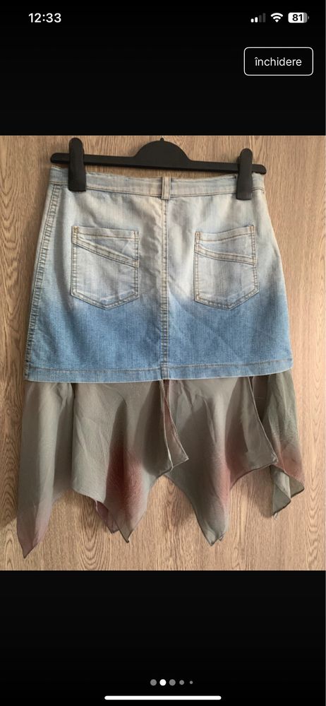 Fusta scurta vintage
