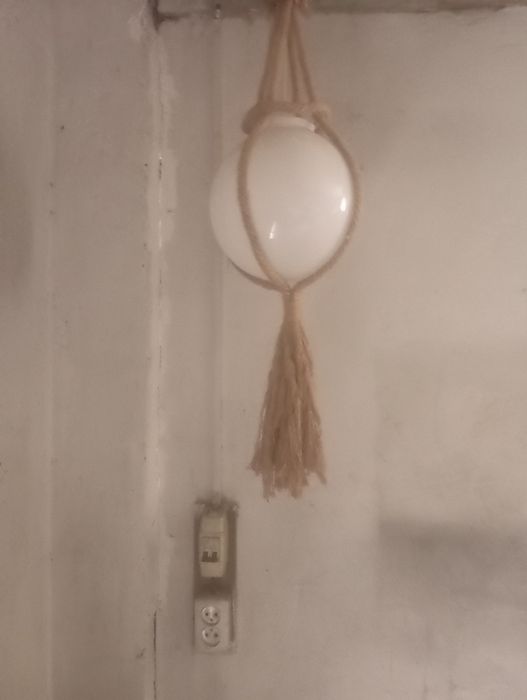 Лампа лампа подвесная ручной работы