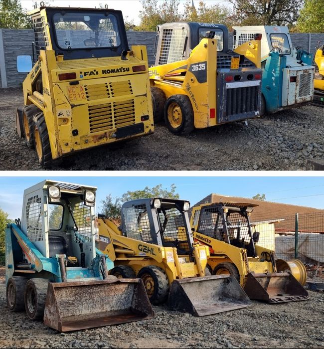 Miniîncarcător KOMATSU SK05J 1750h ORIGINALE  mini încărcător