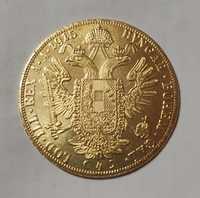 Monedă 4 ducați (ducat mare) rebatere modernă, mahmudele, "galbeni"