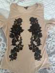 Бежово боди Guess