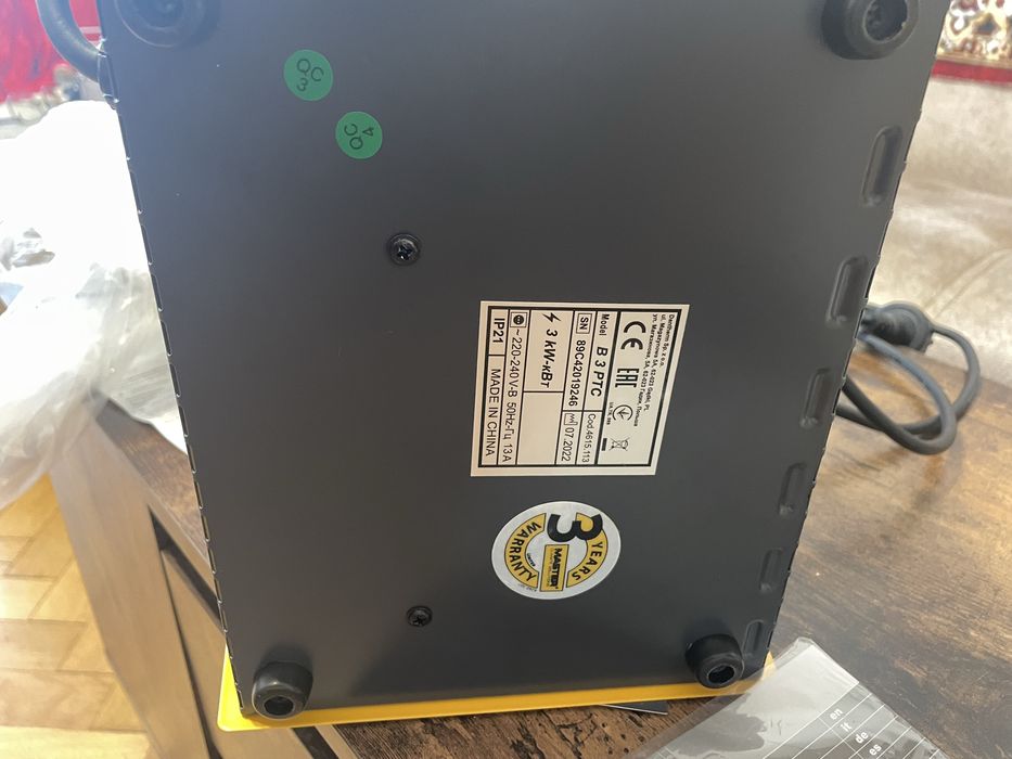 Aeroterma profesionala Masters B 3 PTC