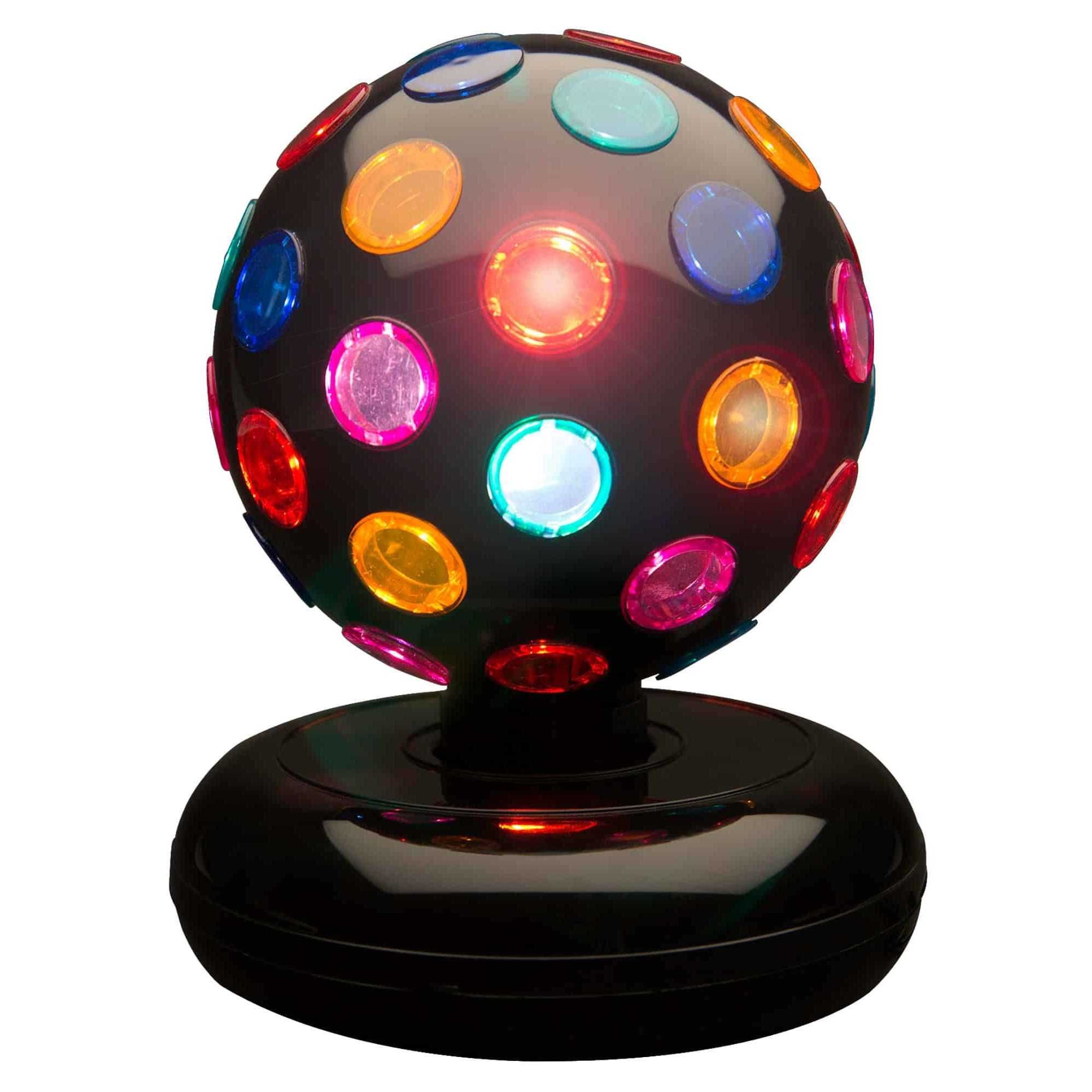 Glob disco rotativ cu lumini,miscare la 360 grade,nou