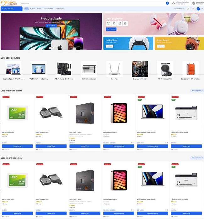 Magazin online dropshipping la cheie / servicii web / seo / ads