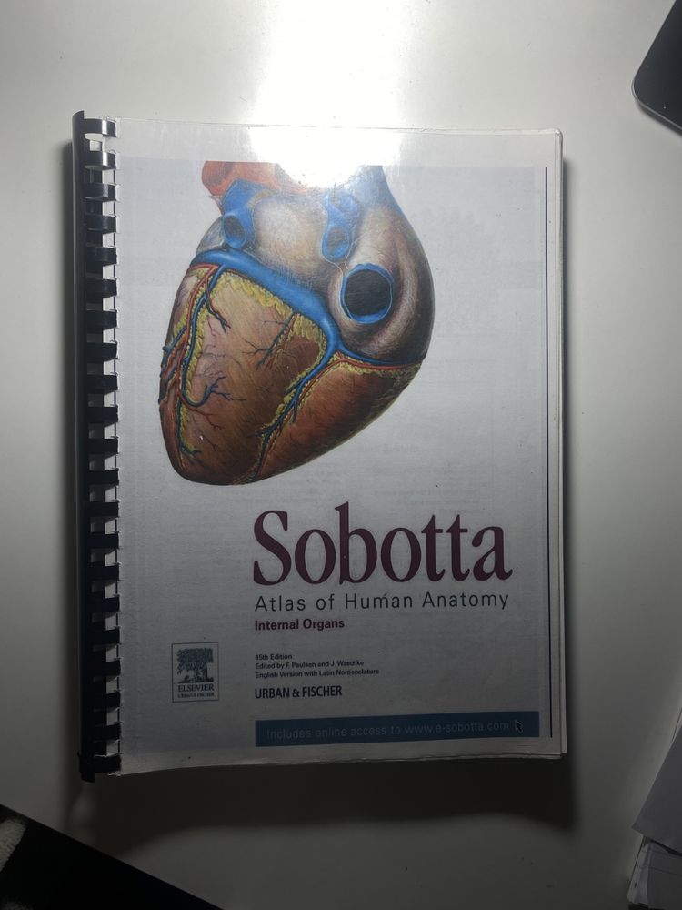 3 Atlase Sobotta folosite