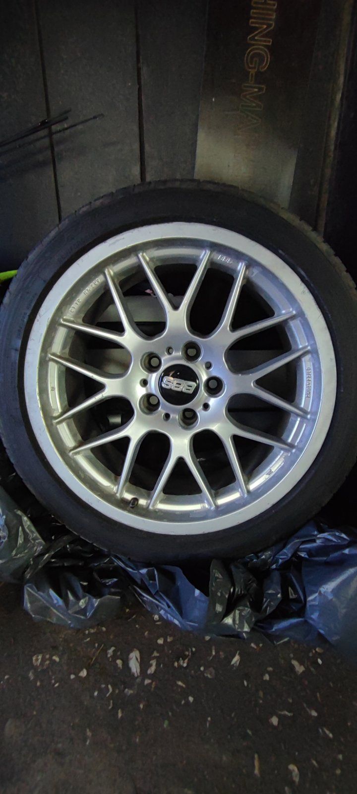 18'' BBS RX209  с гуми.