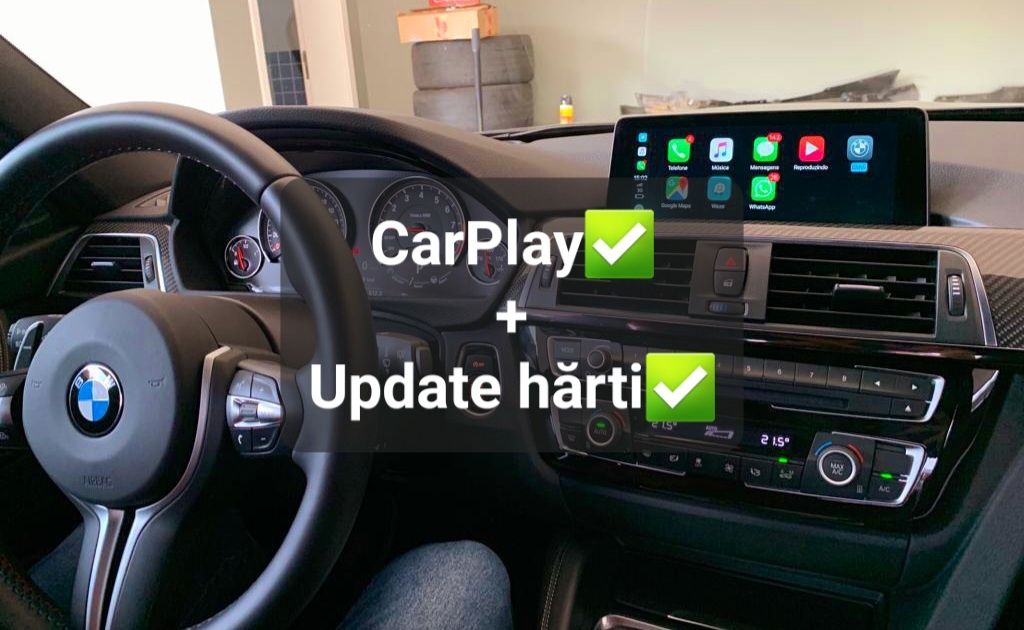 CarPlay BMW | Codari BMW | Update harti 2024 BMW