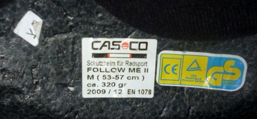 Casca copii bike CASCO FOLLOW ME 53-57 cm/ M 320 g transport inclus