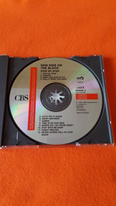 CD New Kids on the Block-Step by Step