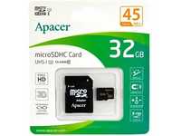 Оригинальные карты памяти Apacer MicroSD 32gb, 64gb, 128GB -10 Class.