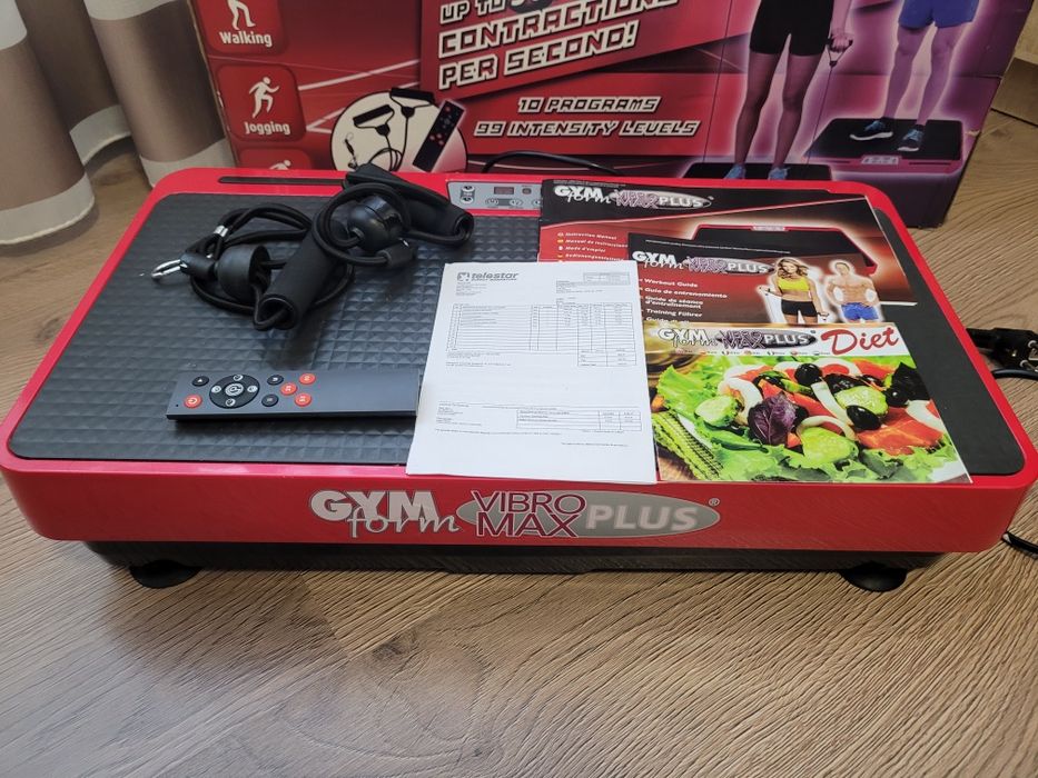 Gymform Vibromax Plus - fitness prin vibratii