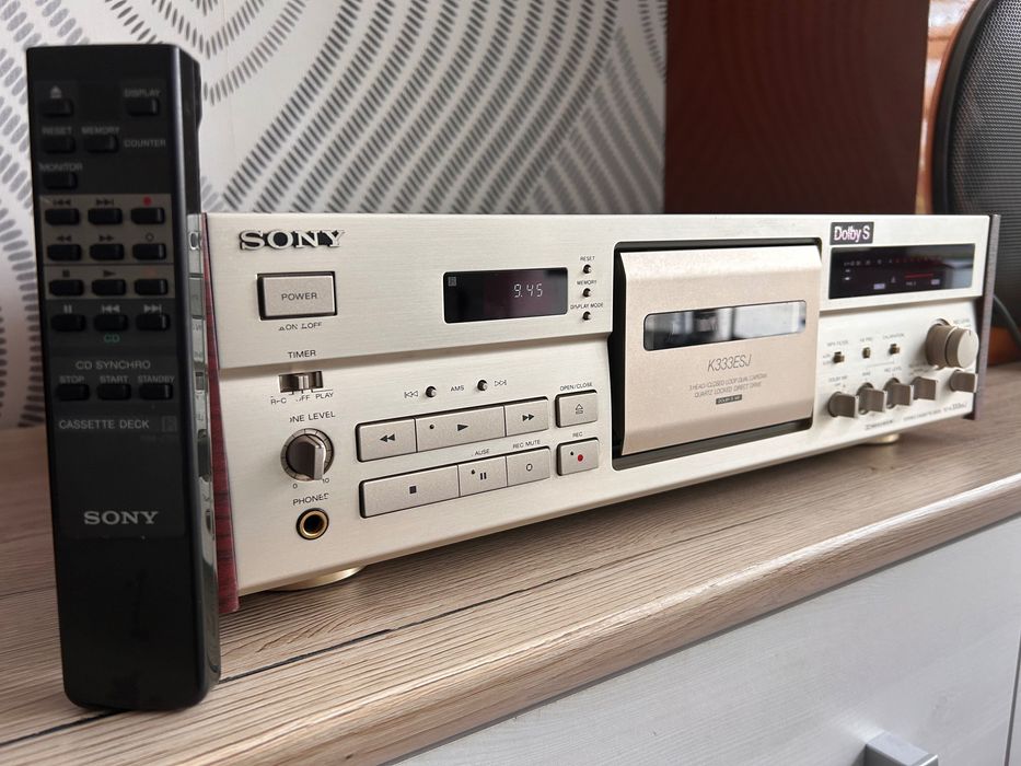 Sony TC-K333ESJ (K990ES+Dolby S) Casetofon Deck / 4K Video demo link