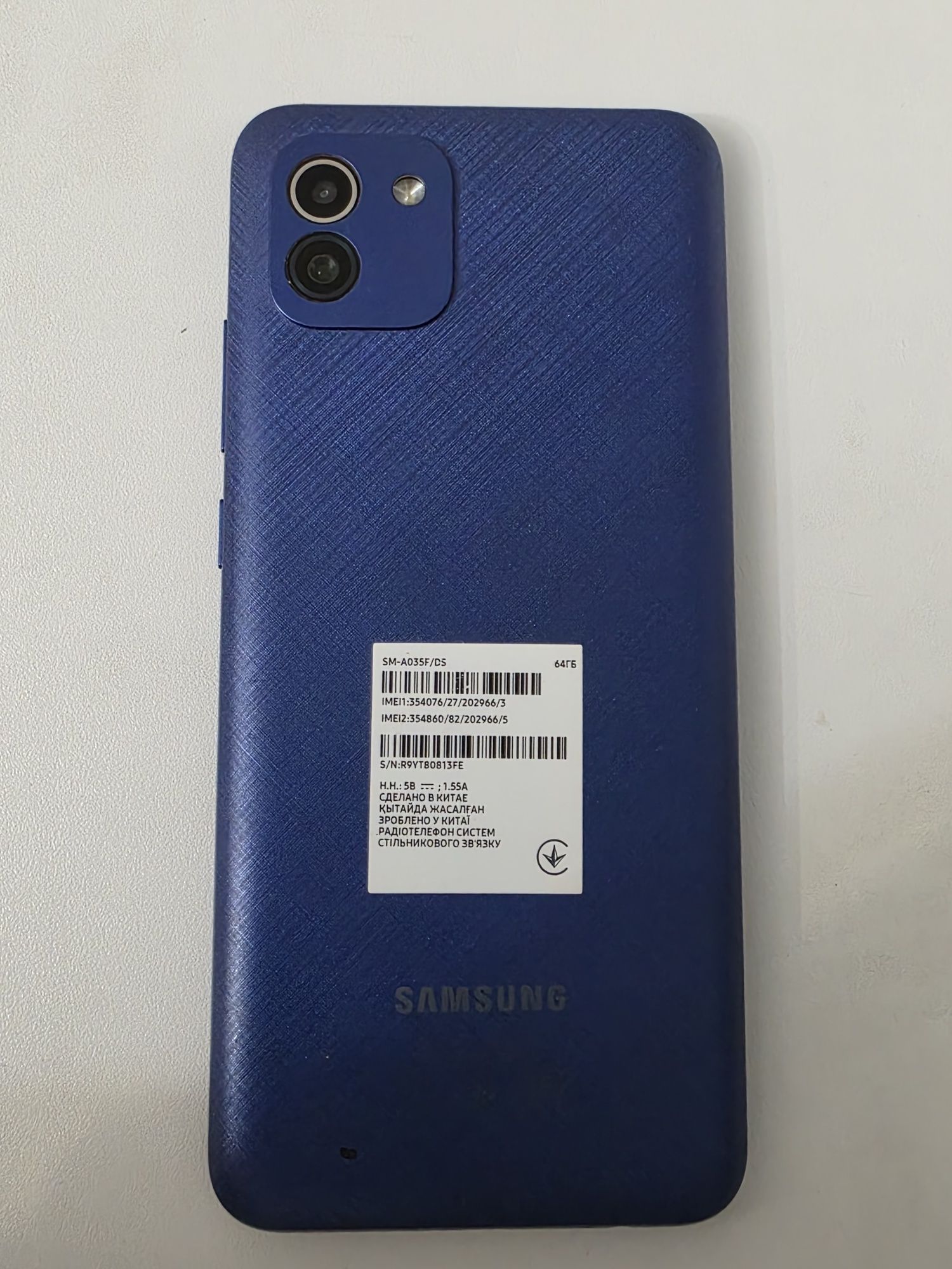 Samsung Galaxy A035F/DS
