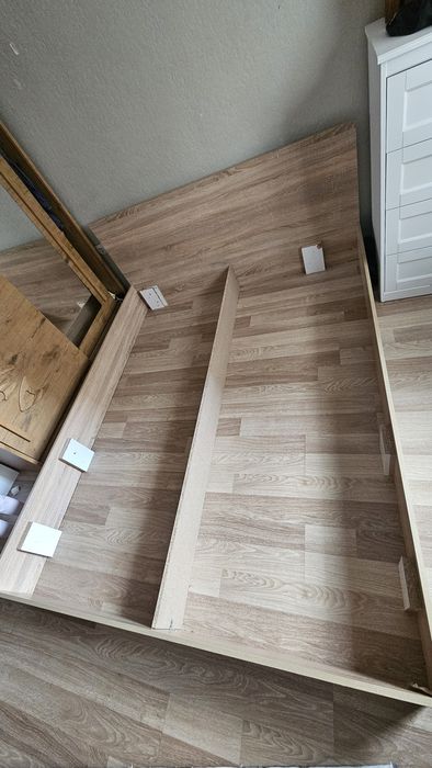 Спалня Виденов, модел Изи, цвят:дъб Сонома, за матрак 160х200см