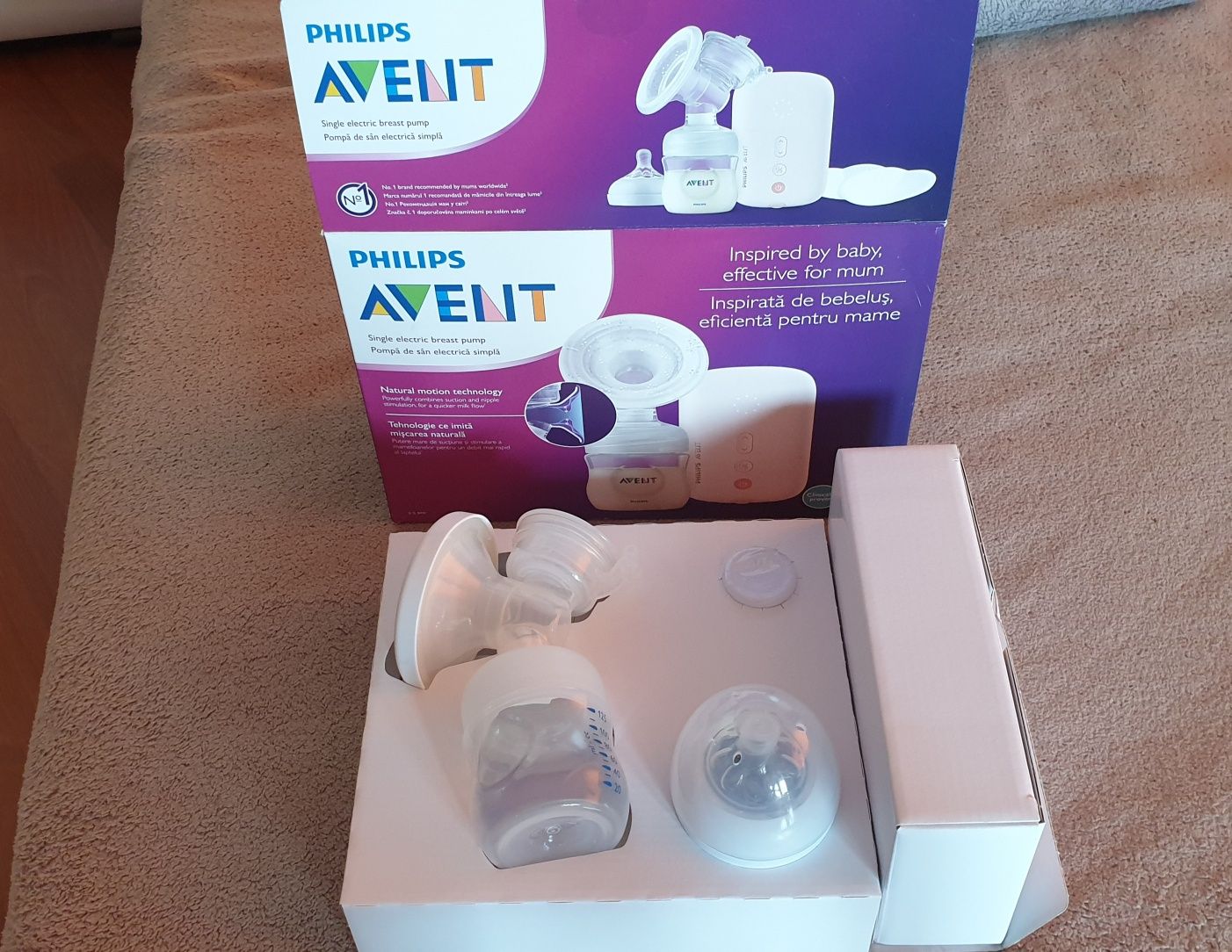 Електрическа помпа за кърма Philips Avent SCF395/11 + ПОДАРЪК