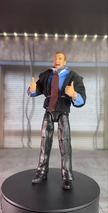 Figurina wwe wrestling triple h elite