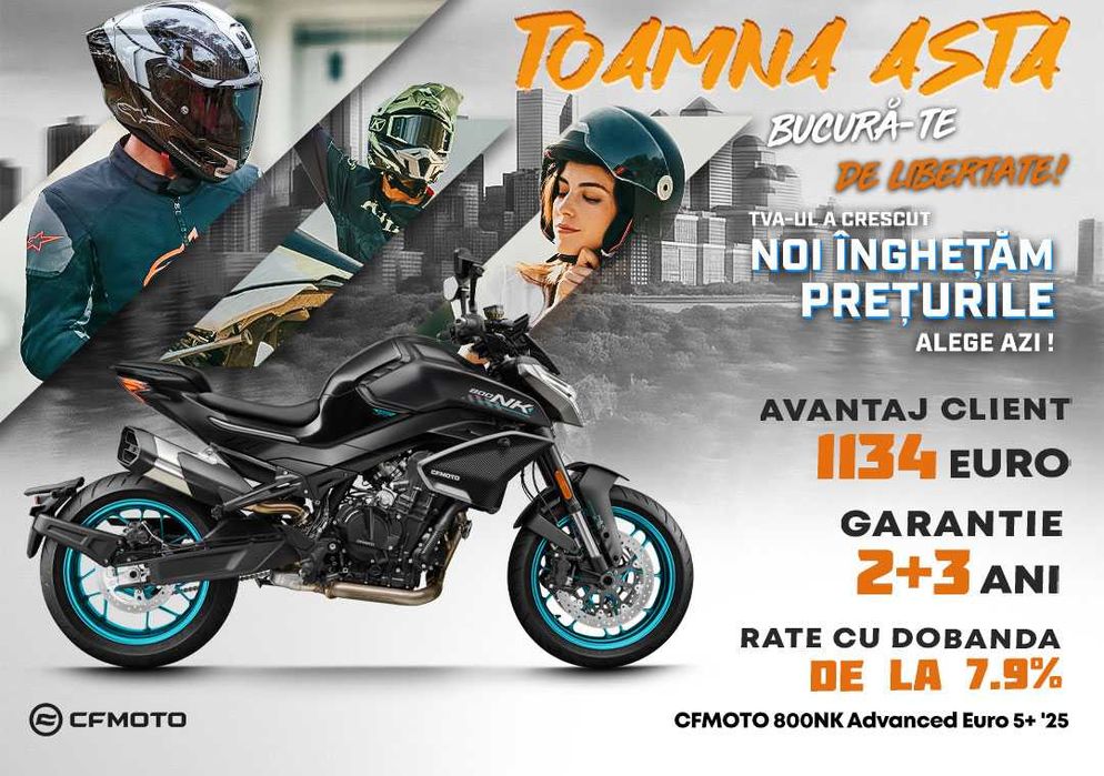 Motocicleta CFMOTO 800NK Advanced Euro 5+ '25