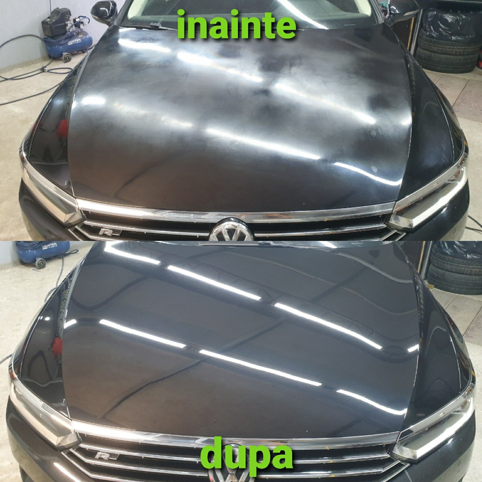 Polish auto, Corectie lac
