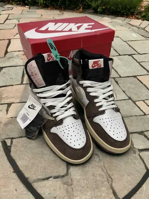 Nike Air Jordan 1 High "Reverse Mocha" / Adidasi Noi Premium