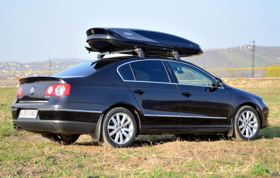 VW Passat B6 B7 Багажник за покрив (напречни греди, релси, рейлинг)