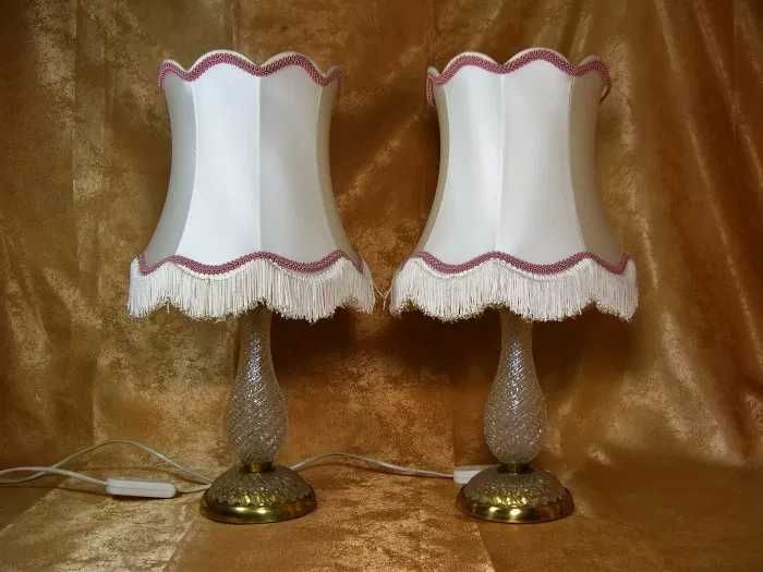 Set veioze cristal alama Bourgeois Parisien colectie, vintage