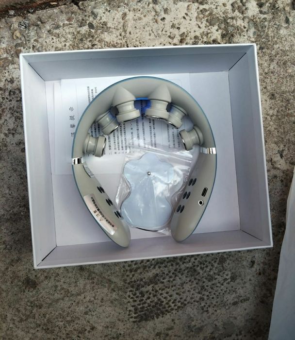 Aparat de masaj pentru gât EMS, ameliorarea durerii de umăr, masaj shi